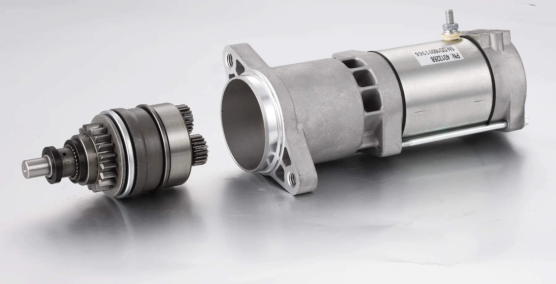 OMI custom starter motor and Bendix