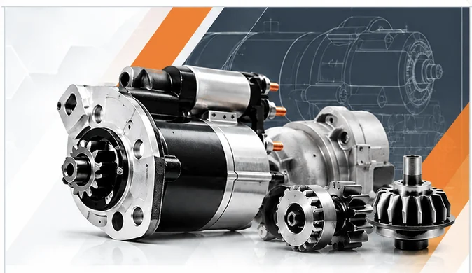 OMI custom starter motors and gears