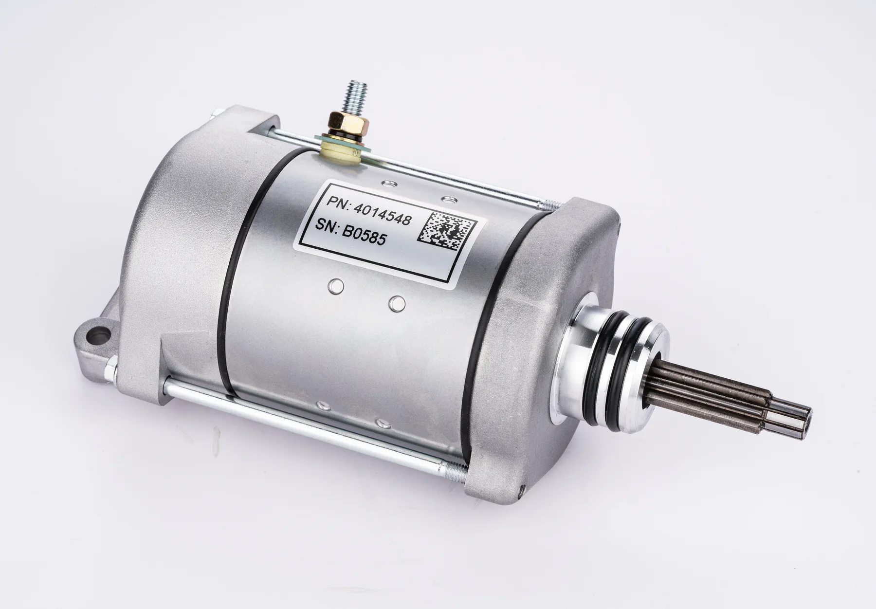 OMI silver custom starter motor